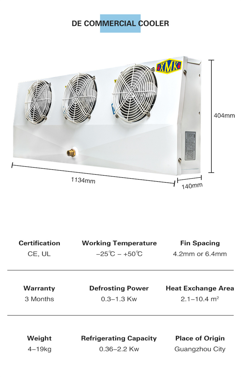 supermarket cold storage evaporator supermarket cold storage evaporator
